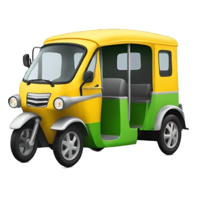 Auto rickshaw sticker