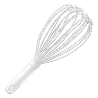 whisk with white handle sticker