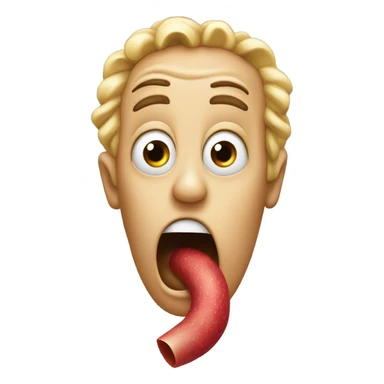 very shocked face holding a blunt sticker