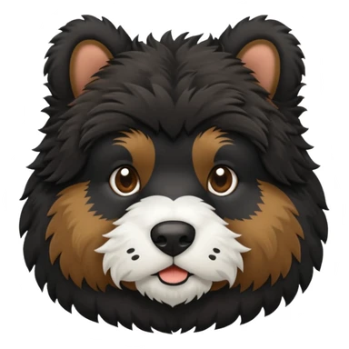 Bouvier bernois noir sticker