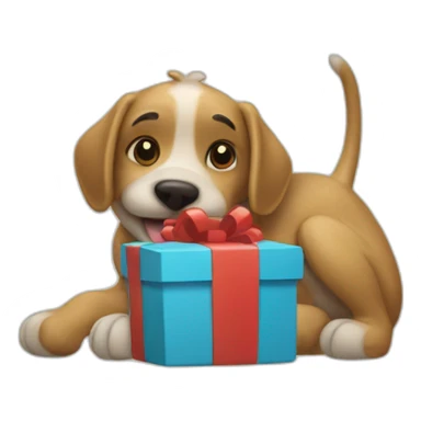 microsoft rover assistant giving a gift sticker