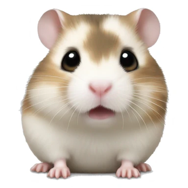 A dwarf hamster  sticker