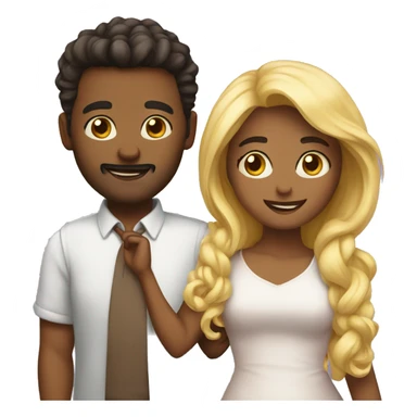 Lovely couple sticker