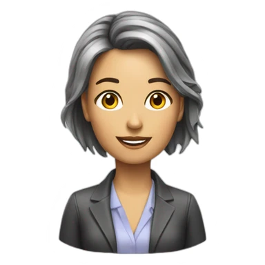 Journaliste anniversaire femme sticker