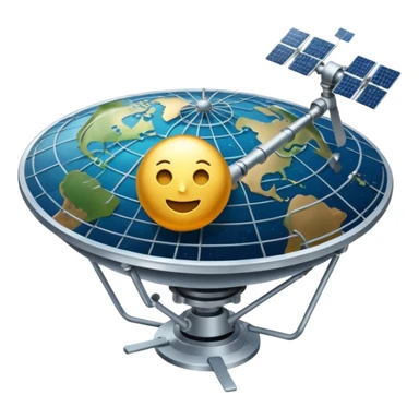 satellite system sticker