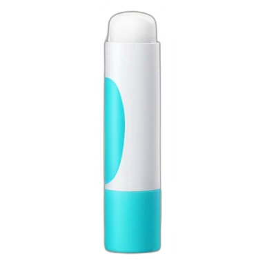 Lost chapstick sticker