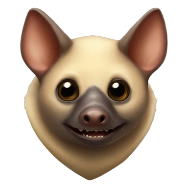 Antillean fruit bat sticker