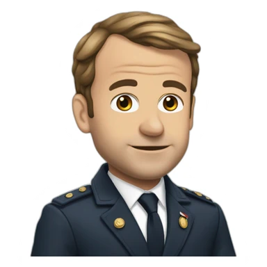 Macron pauvre sticker