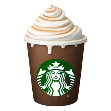 starbucks hot chocolate sticker