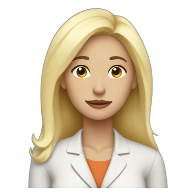 Tired white blonde working mother after commute sticker