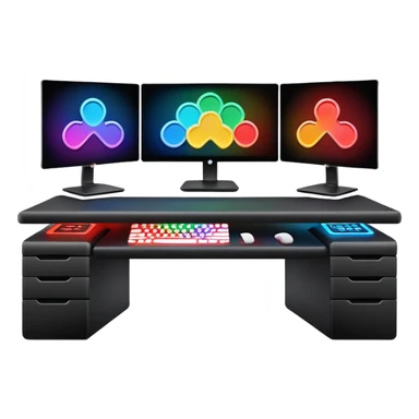 gaming setup sticker
