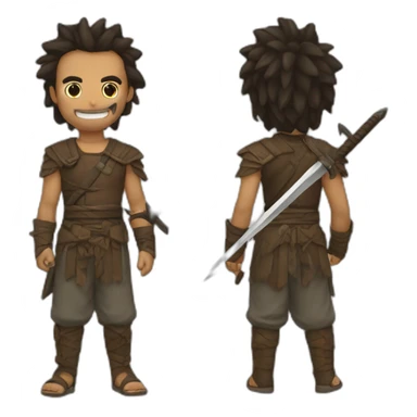 naturuto y kunai sticker