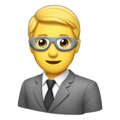 work at computer sticker