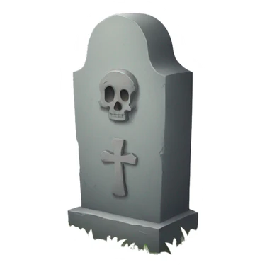 Grave sticker