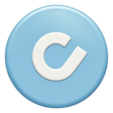 light blue circle  with white check mark in the middle  sticker