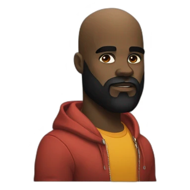 Kaaris or noir sticker