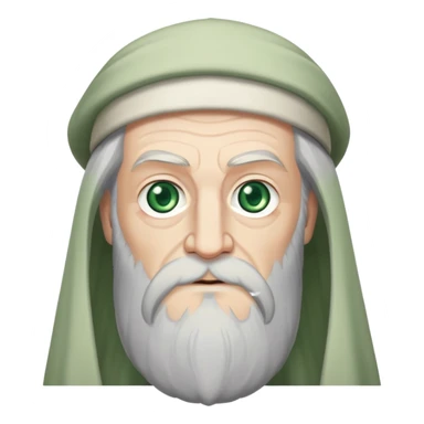Albus Dumbledore green sticker