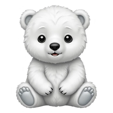 a baby polar bear



















 sticker