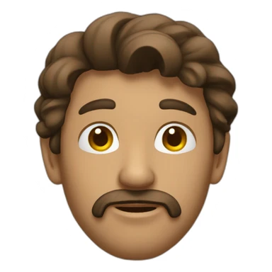 hombre pensando sticker