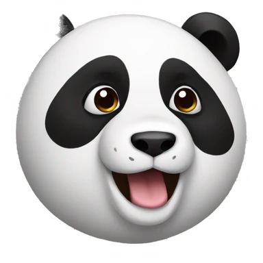 Panda sorry sticker