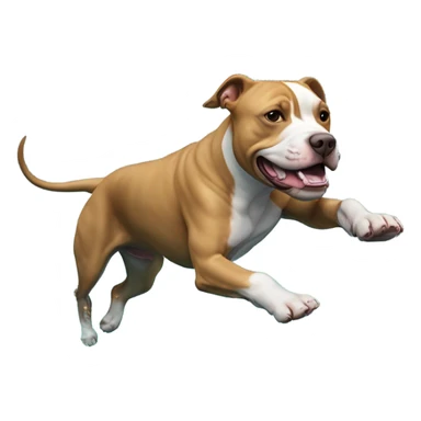 Pitbull scuba diving  sticker