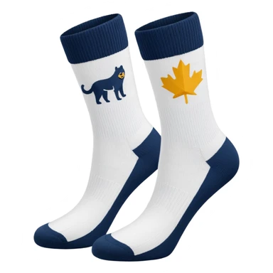 jack wolfskin white socks sticker