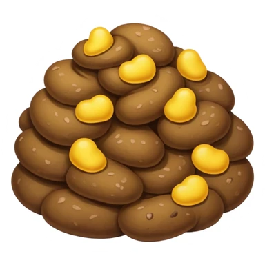 Poopy yellow sticker