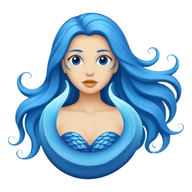 blue siren sticker