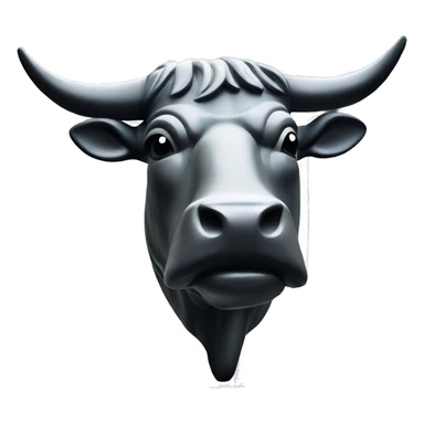 NYC Wall Street Bull statue sticker