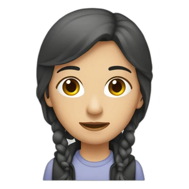 diseañdora grafica en su escritorio sticker