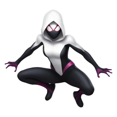 Spider-Gwen pose sticker