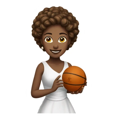 basketbolista y su novia sticker