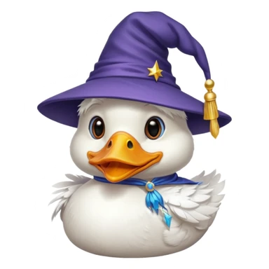 Duck in wizard hat





 sticker