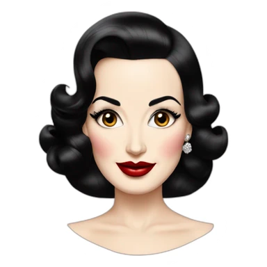 DITA VON TEESE sticker