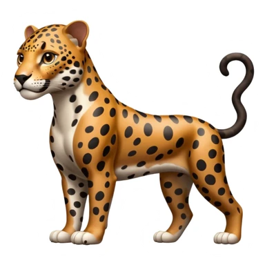 Jaguar grown four legs sticker