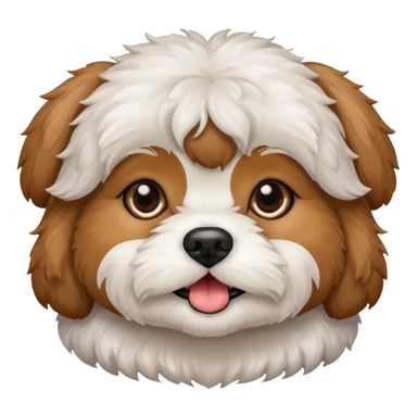 Shihpoo face sticker