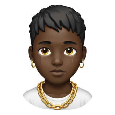 Chico con drip style sticker