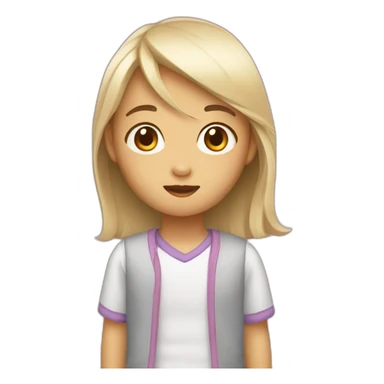 Adolescente asiatique sticker