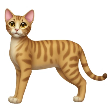Serengeti Cat Full Body sticker