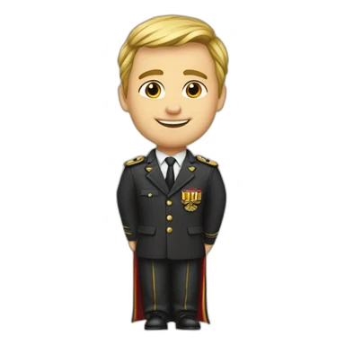 Un jeune haut dignitaire allemand  sticker