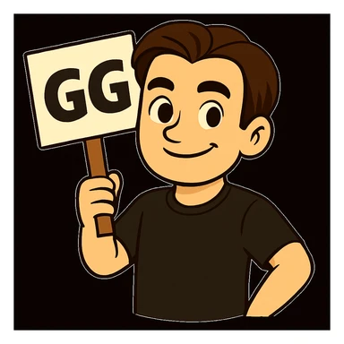 Change the color of the shirt to a uniform black color, keep everything else unchanged. sticker