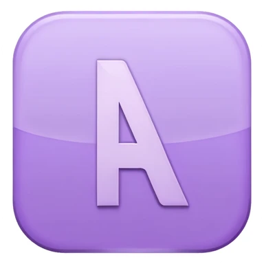 Netflix aesthetic "N" logo in pastel purple sticker