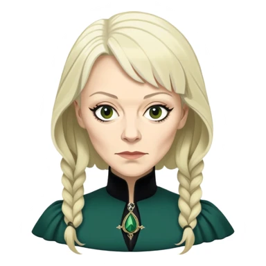 Helen McCrory is Narcissa Malfoy in harry potter, middle aged woman sticker