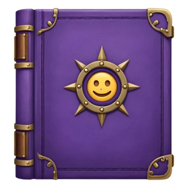 grimoire purple sticker