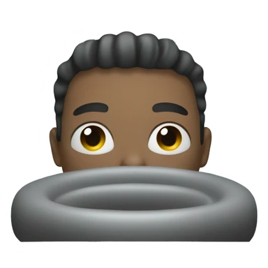 Flipped over in pool sticker