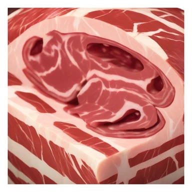 Coppa of pork sticker