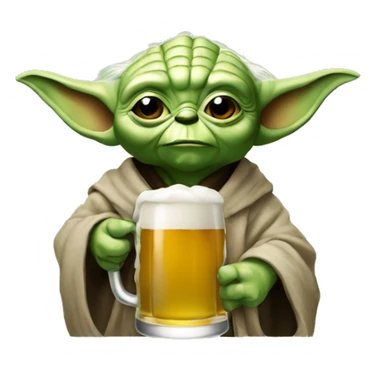 Yoda-dreek-beer sticker