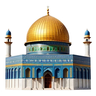 The dome of the rock sticker