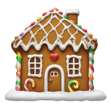 gingerbread house sticker