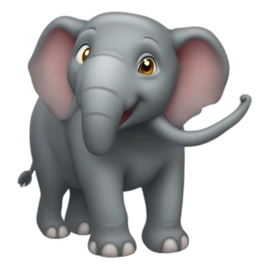 Éléphant sangliers  sticker